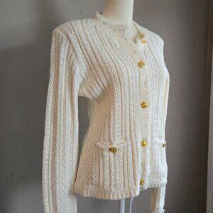 Express White Cardigan Blazer